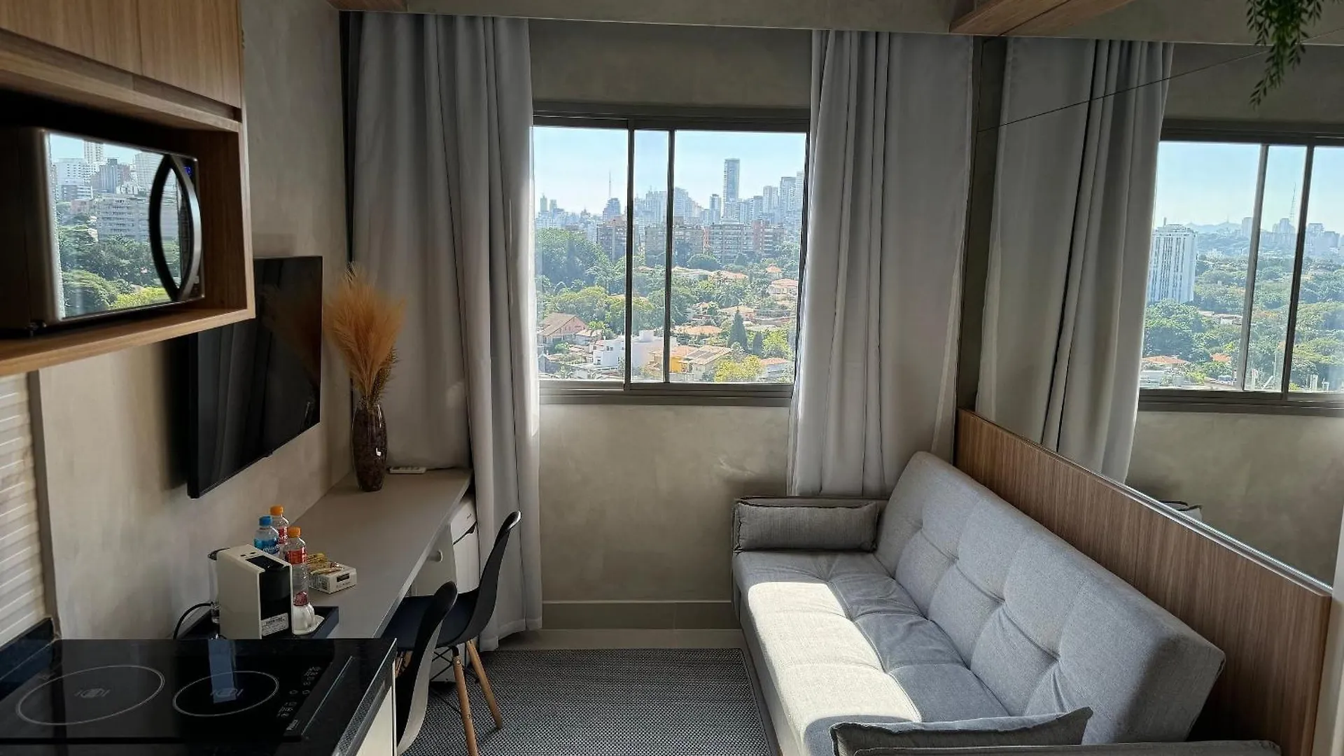 Appartamento F_401 | Studio Novo Na Faria Lima 700 Mts Do Metro San Paolo Brasile