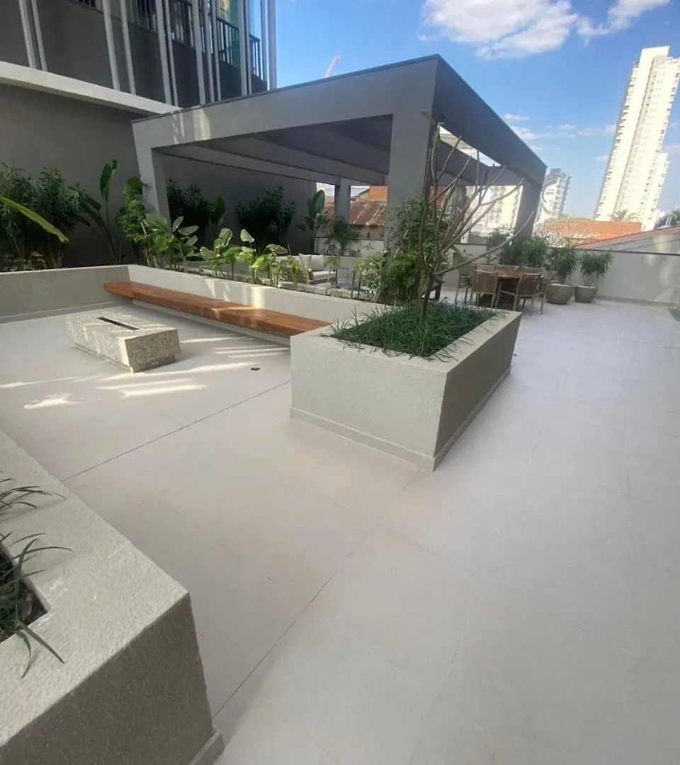F_401 | Studio Novo Na Faria Lima 700 Mts Do Metro Sao Paulo Apartment